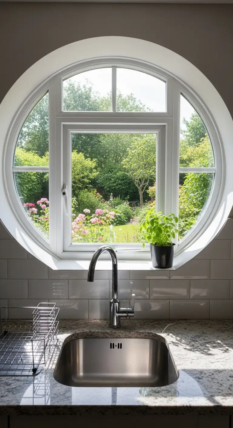 17. Round or Oval Window