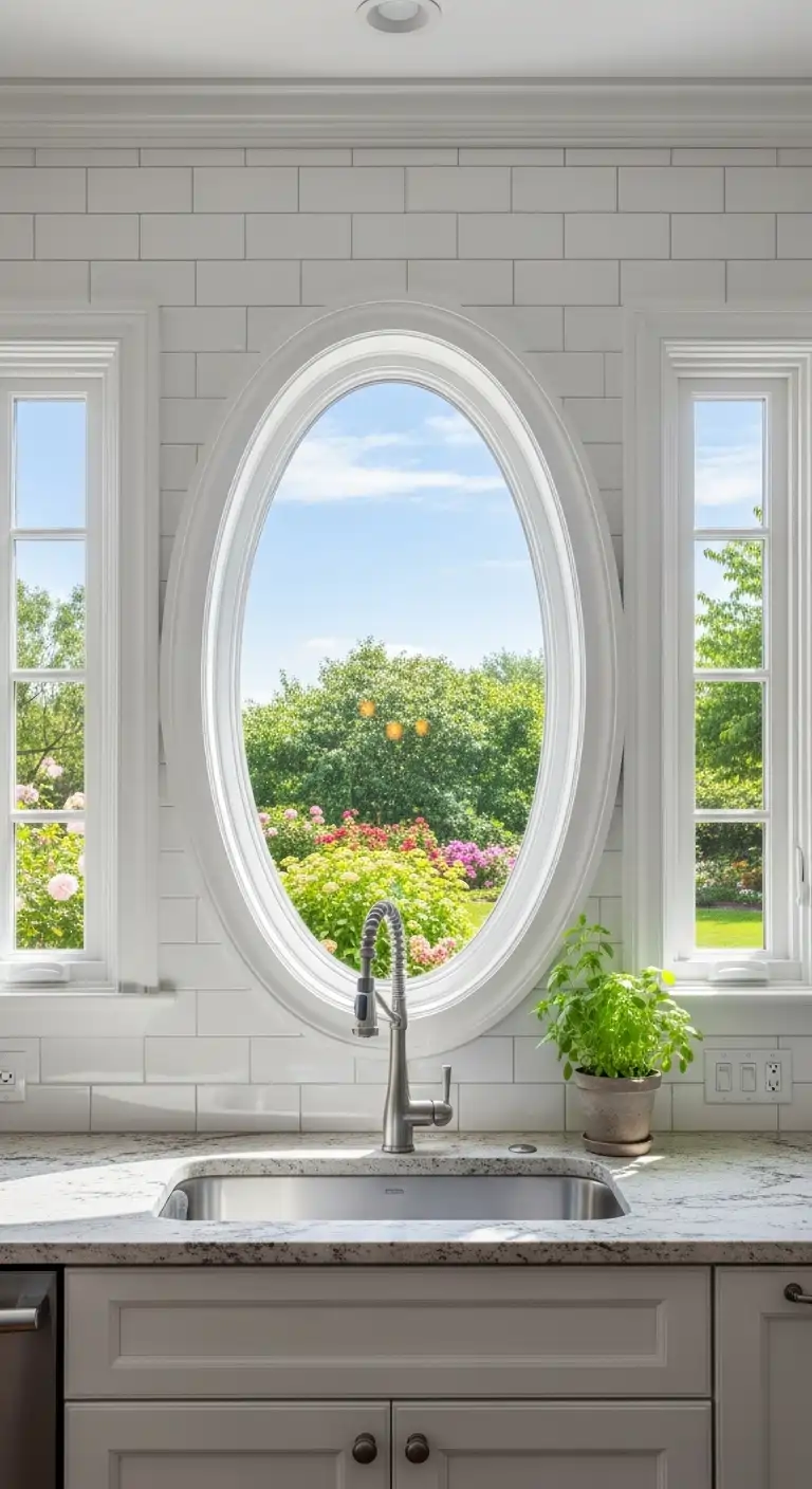 17. Round or Oval Window