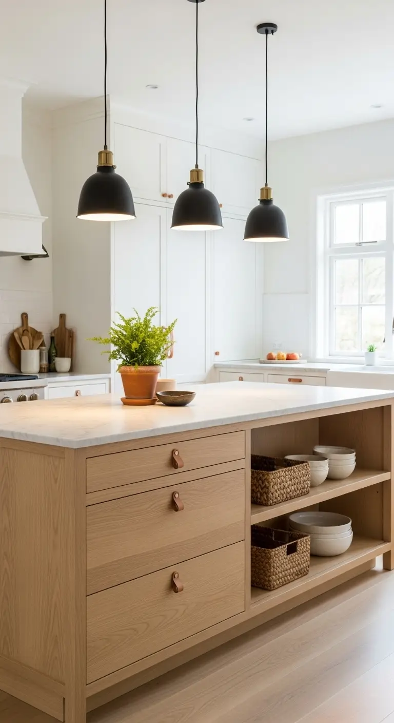 17. Scandinavian Kitchen Islands
