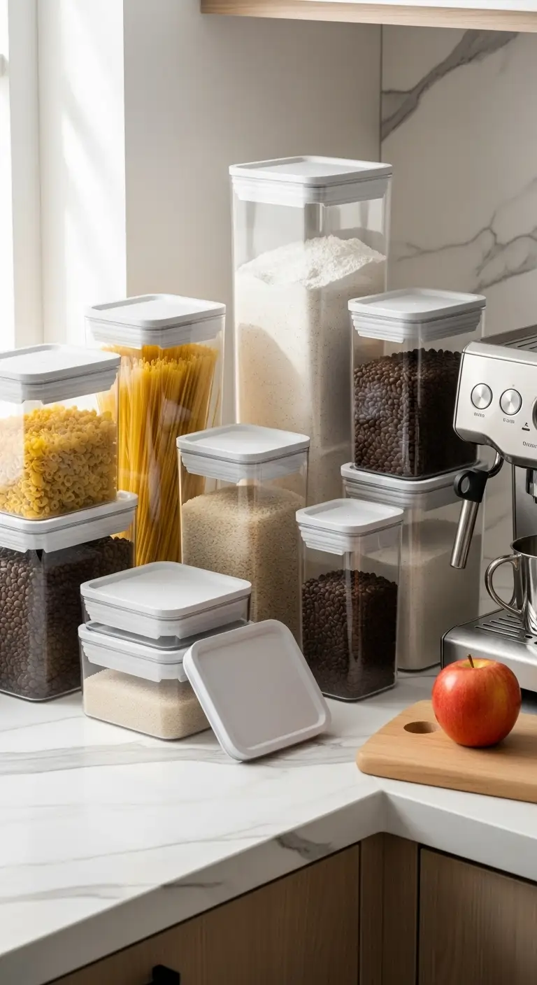 17. Stackable Containers