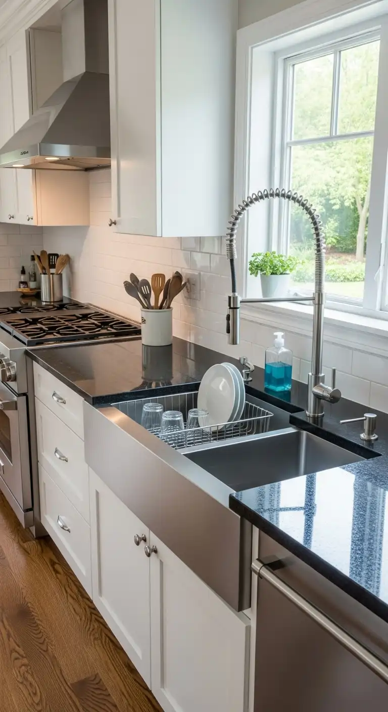 17. Stainless Steel Undermount Sink