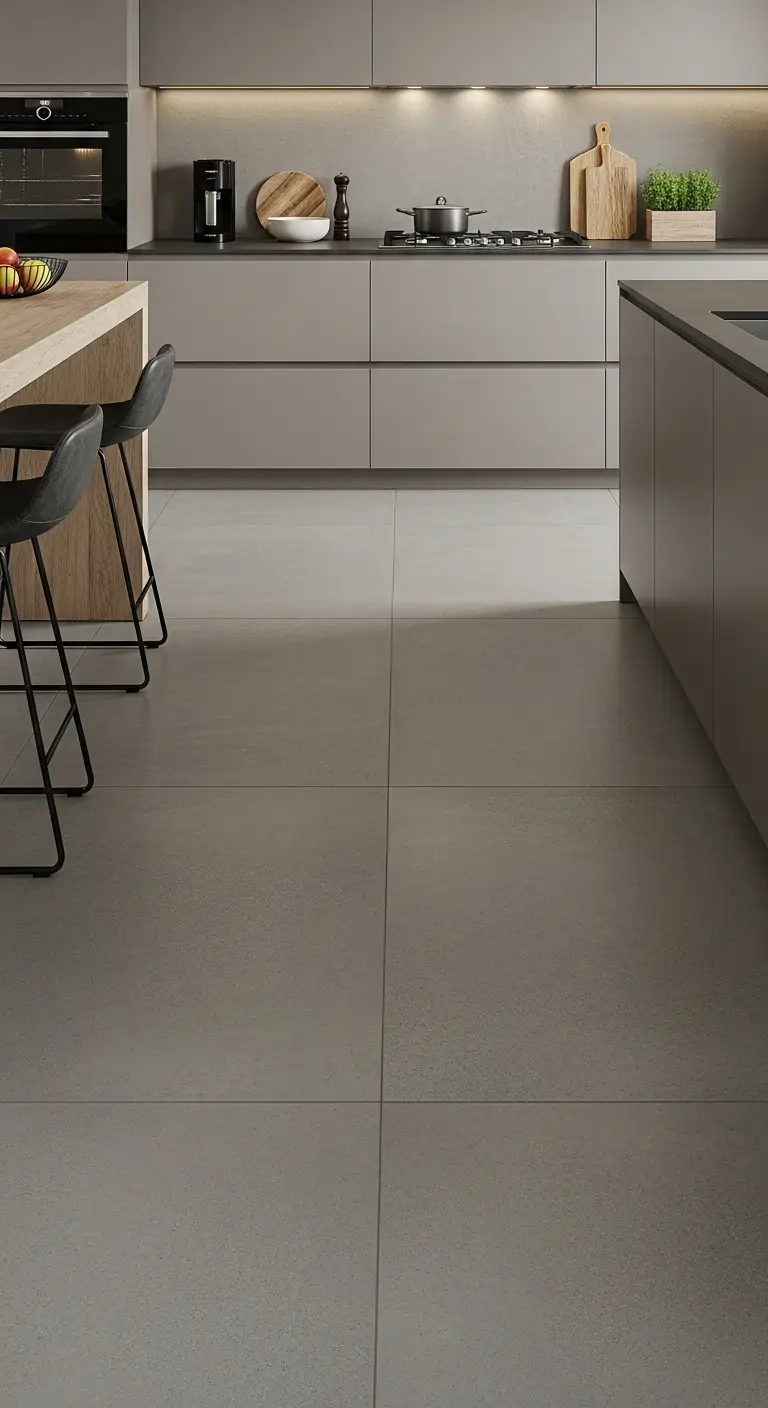 17. Storm Grey Concrete-Effect Tiles