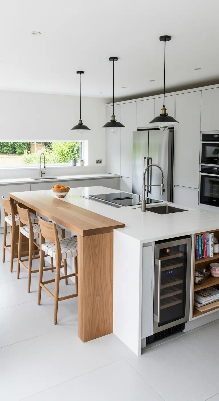Add a Multi-Functional Kitchen Island