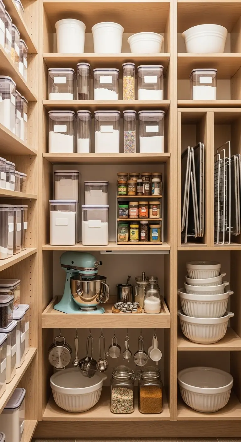 18. Dedicate a Baking Zone