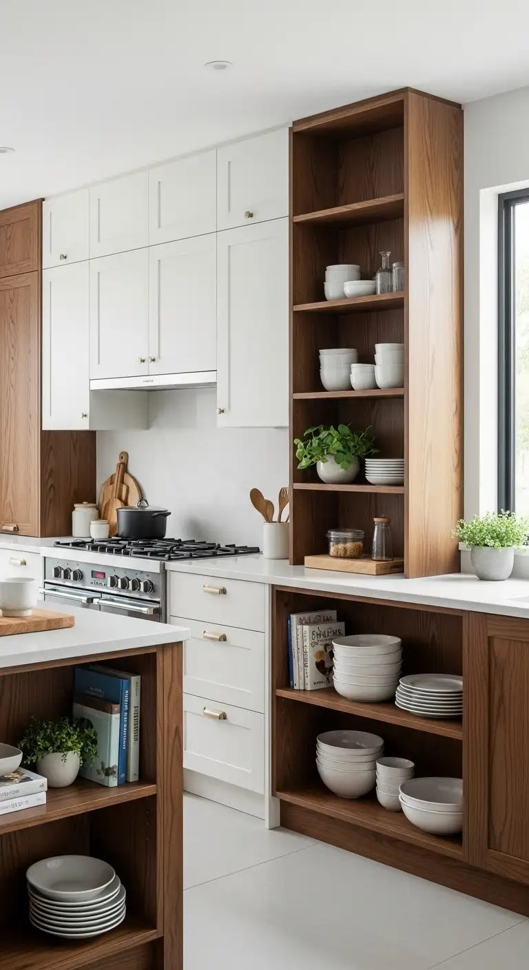 Open Shelving Accents