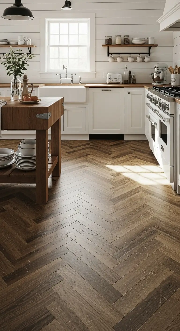 18. Parquet Wood Flooring