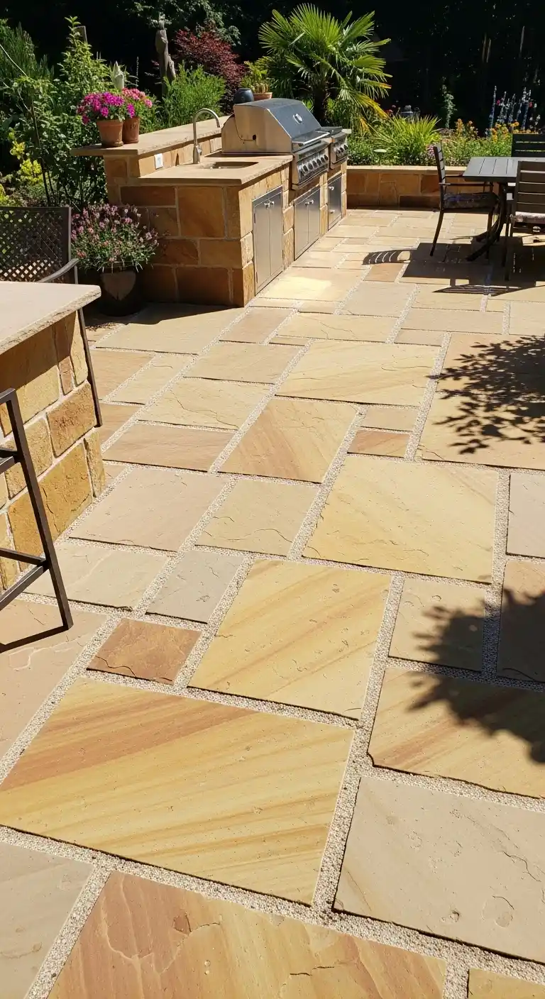 18. Sandstone Flooring