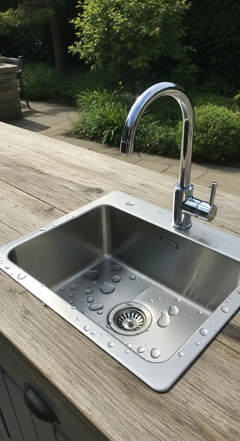 18. Stainless Steel Sink