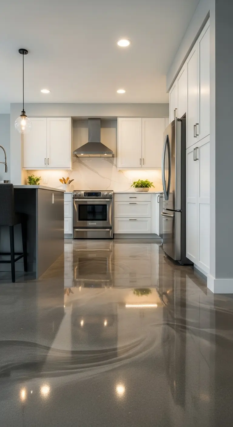 19. Concrete Polished With Epoxy Coating