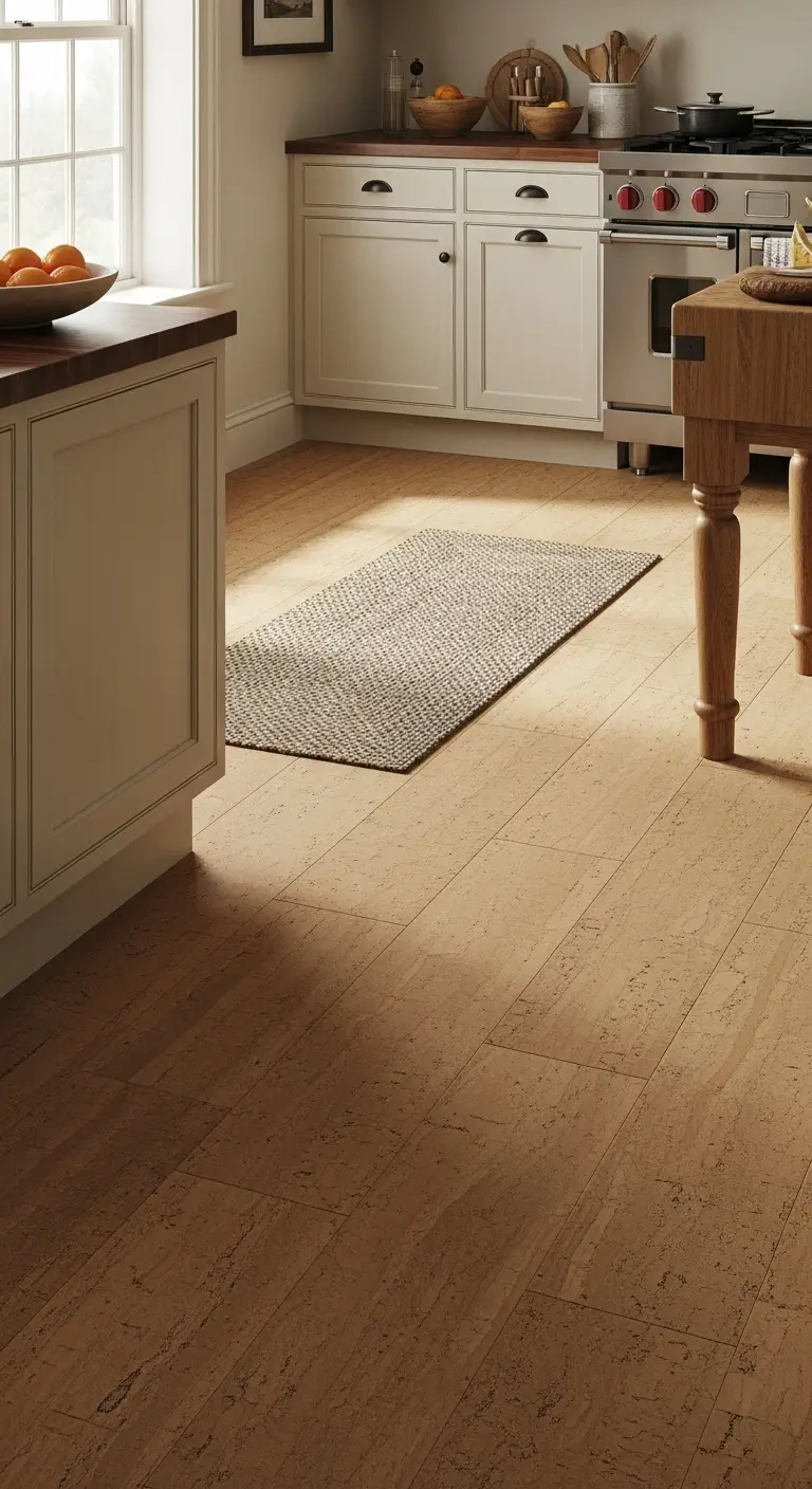 19. Cork Flooring