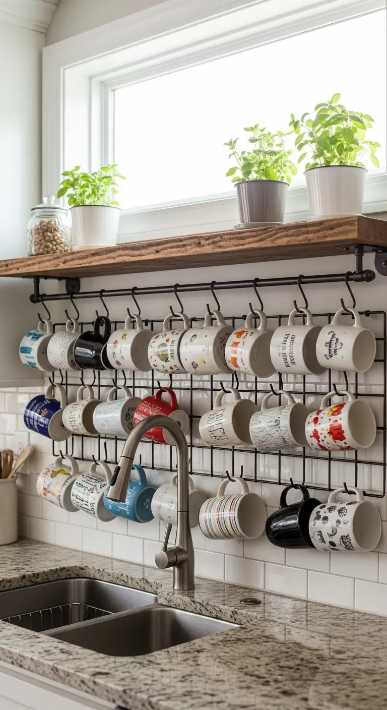 19. Hanging Cups or Mugs