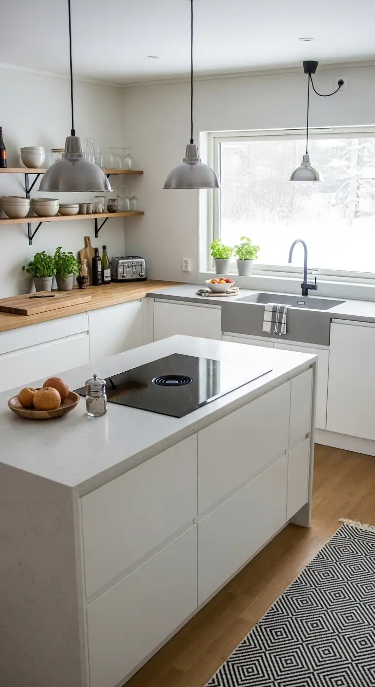Scandinavian Countertop Materials for Durability and Style