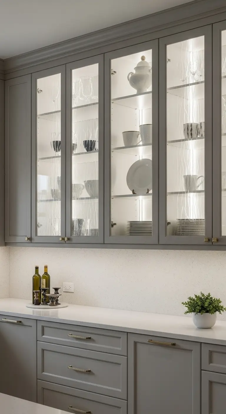 Glass-Front Cabinets