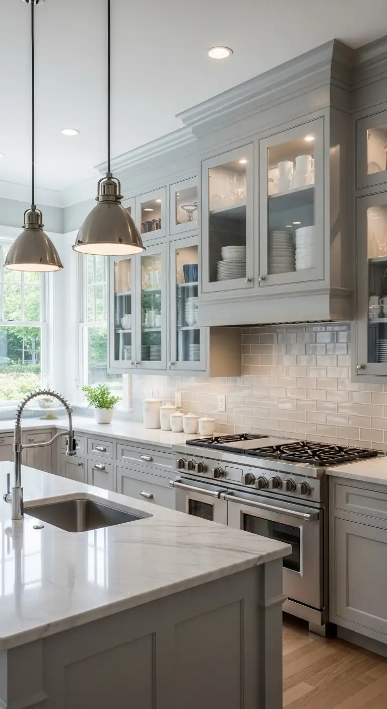 Glass Front Cabinets