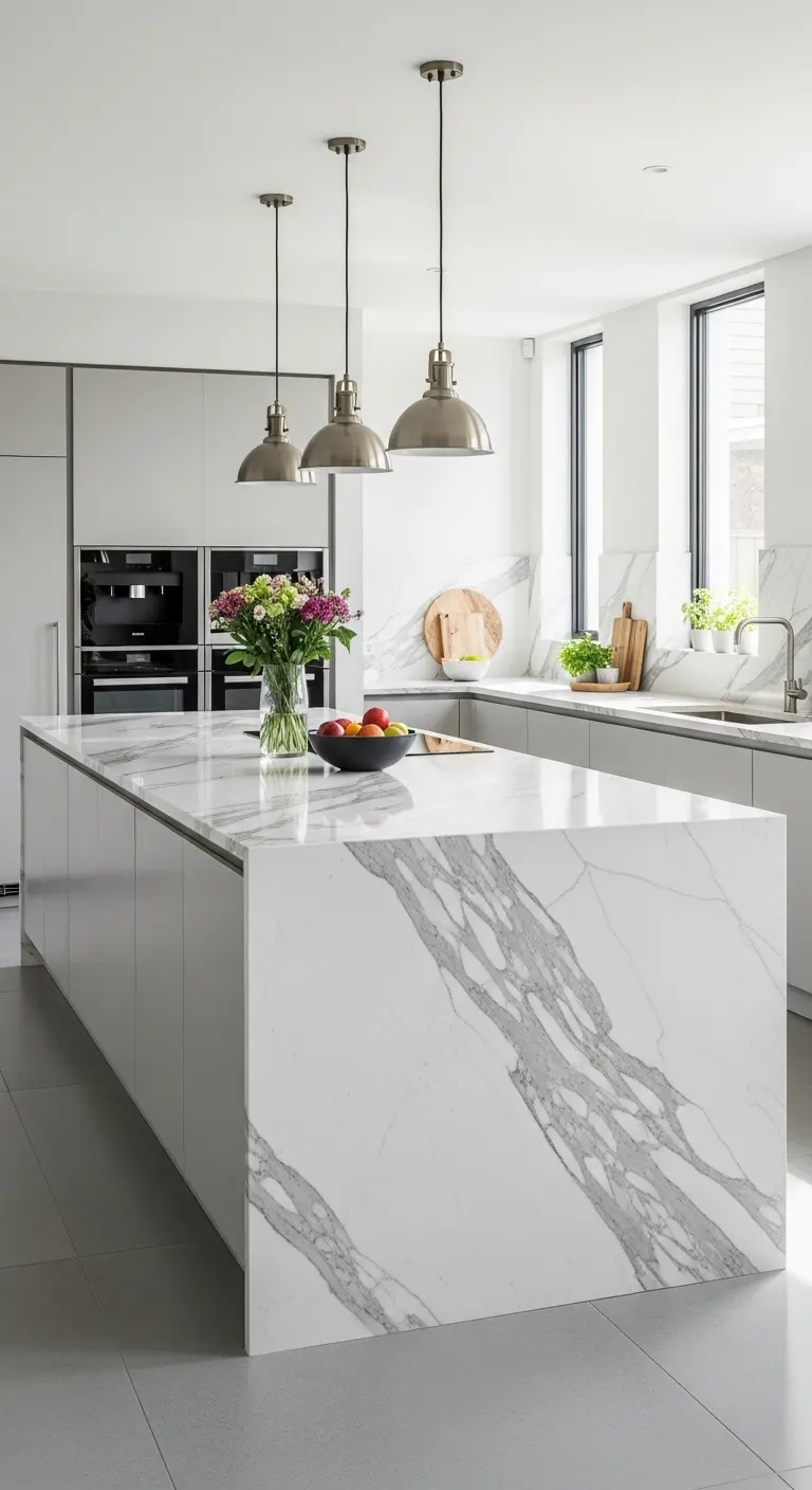 Marble Island Statement Piece