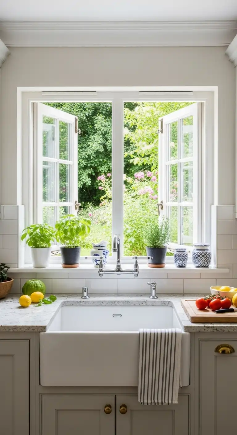 20. French Casement Window