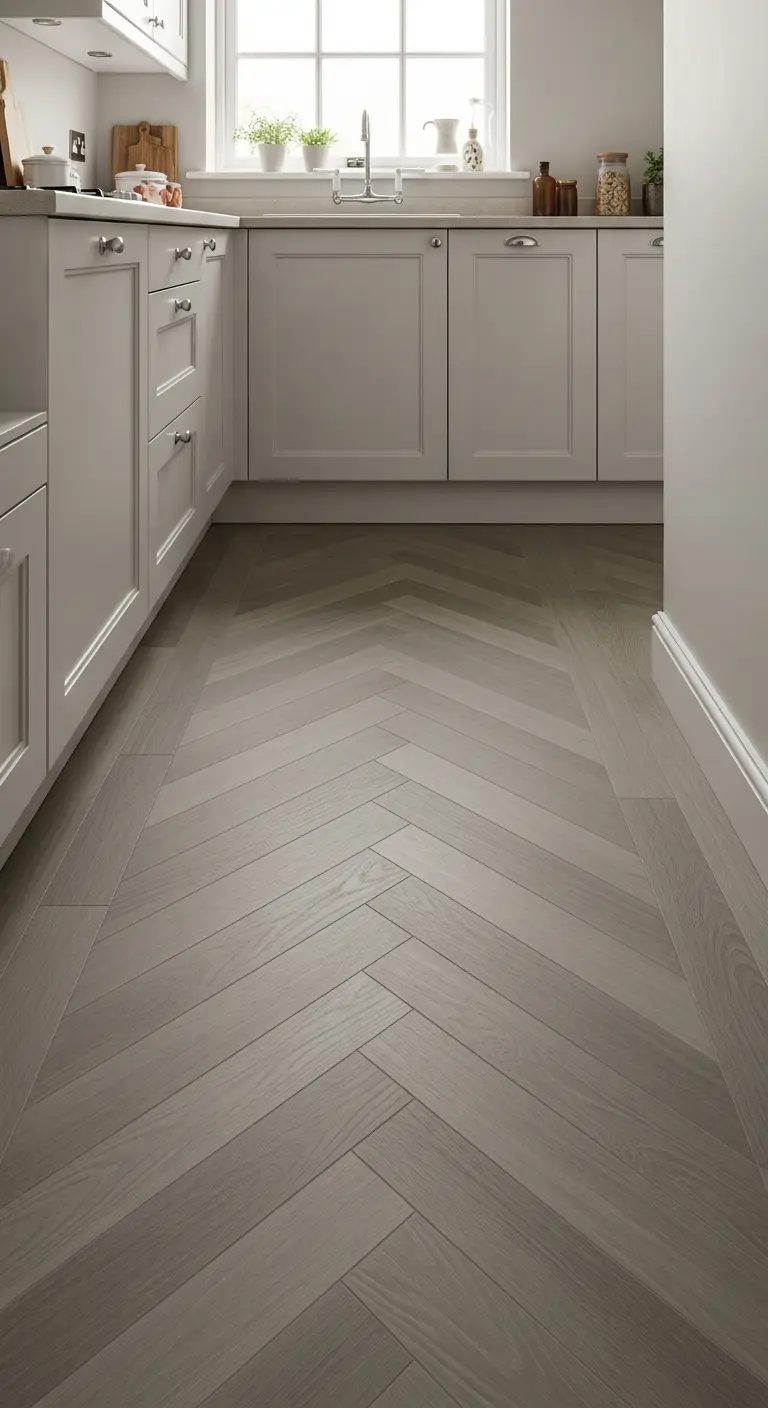 20. Muted Taupe Herringbone