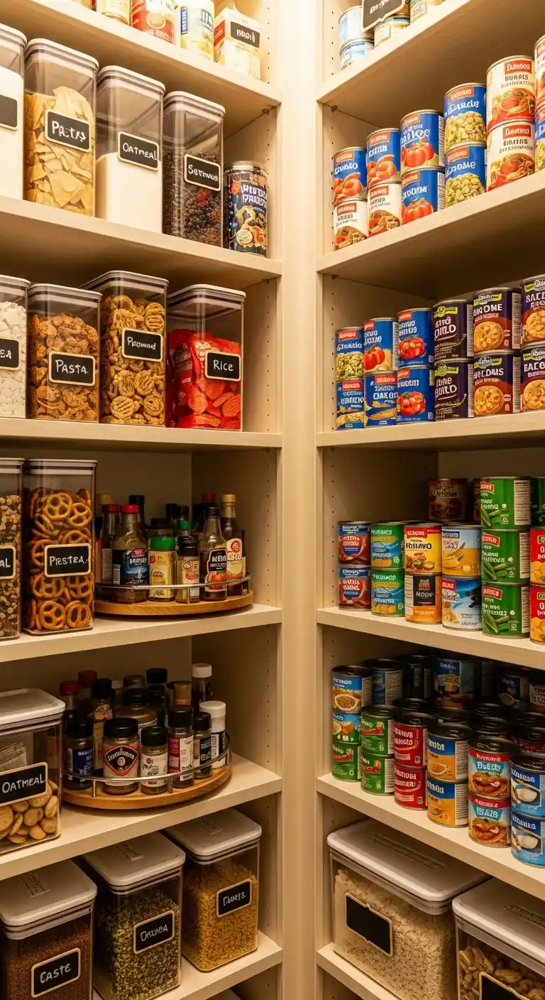 20. Rotate Snacks and Canned Goods