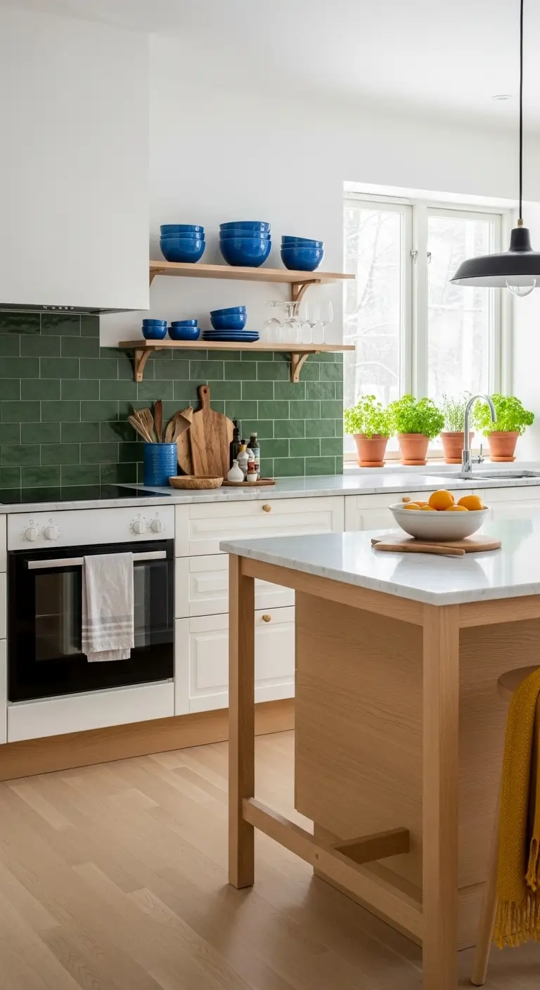 Scandinavian Color Accents