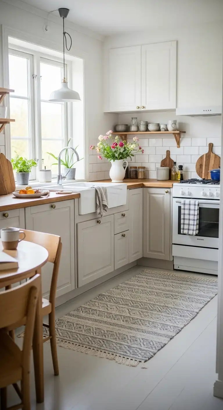 Scandinavian Kitchen Rugs for Comfort and Coziness