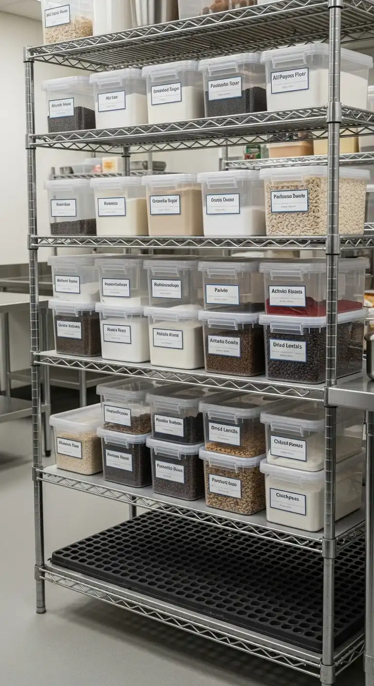 20. Use Stackable Ingredient Bins