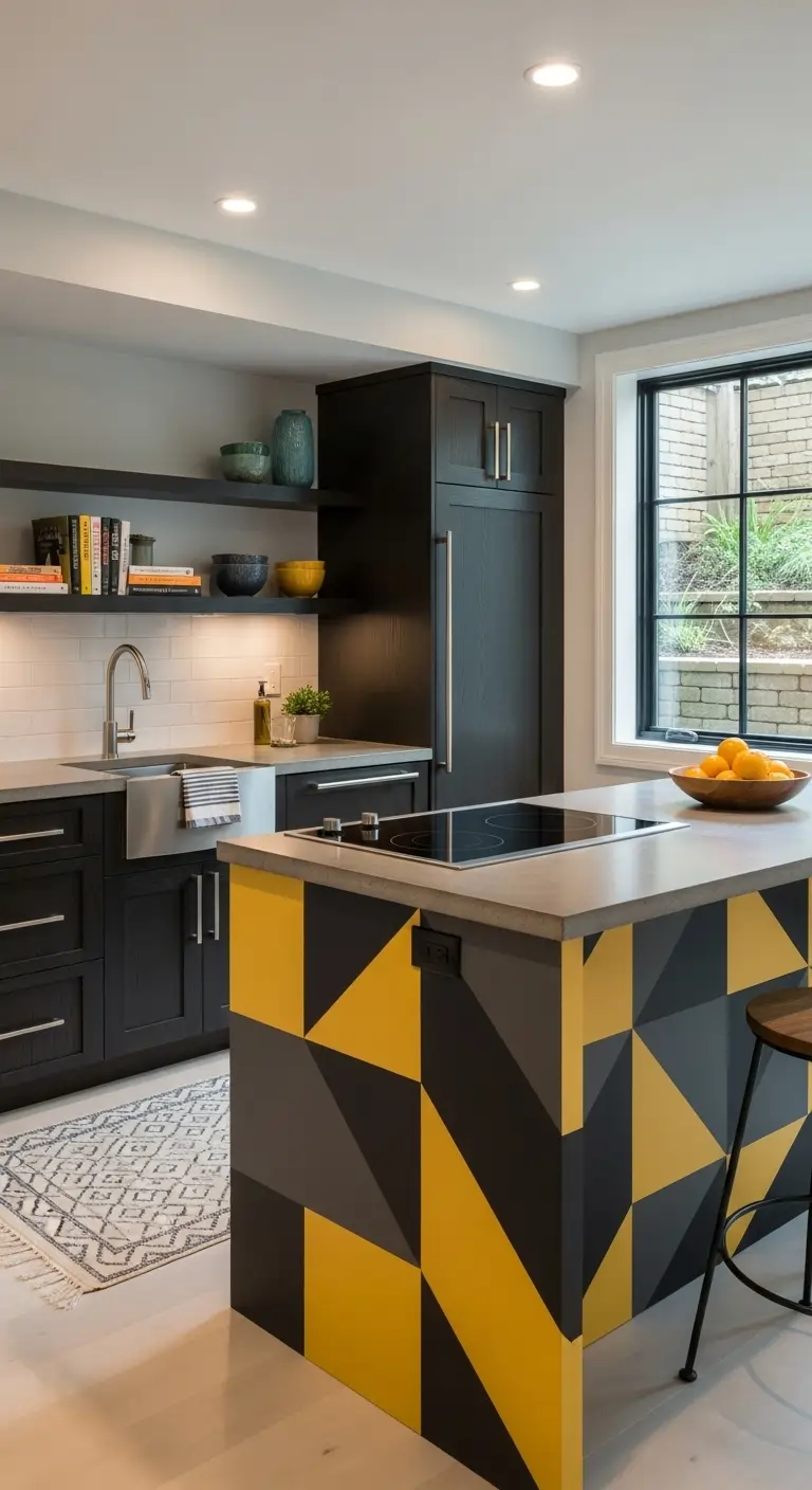 Bold Geometric Island