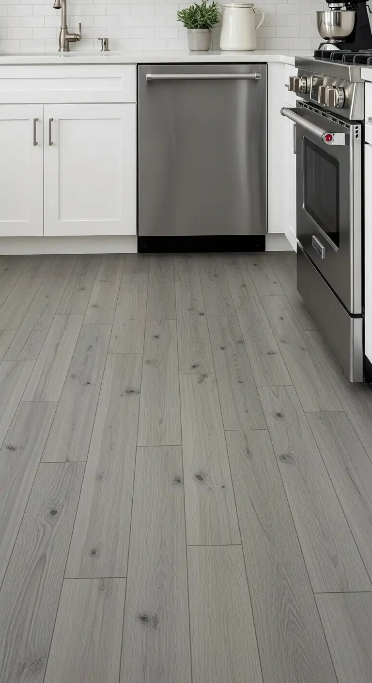 21. Grey Wood Look Porcelain
