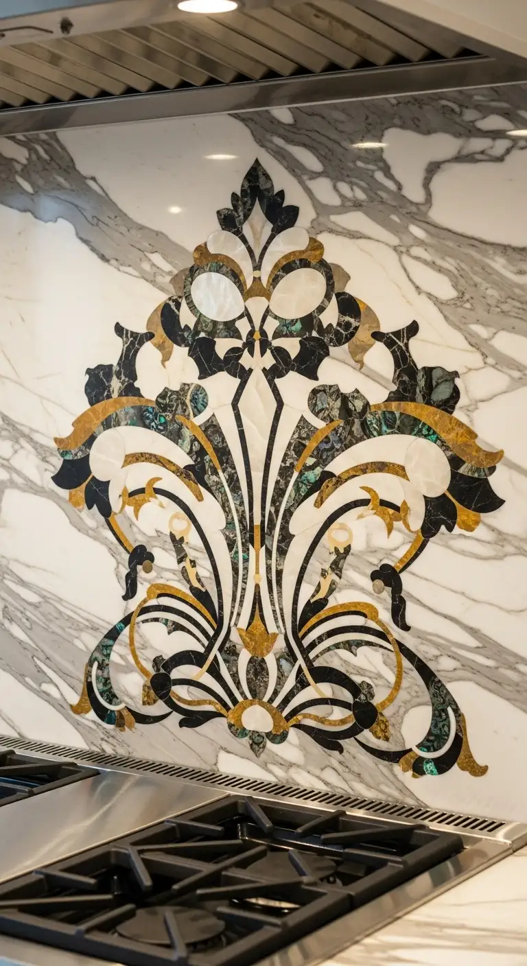 22. Artistic Inlay Design