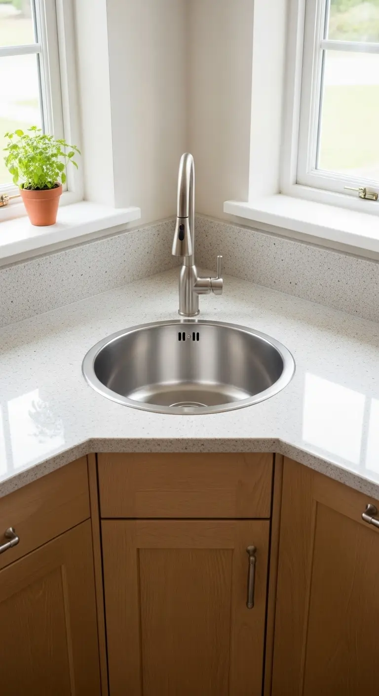 22. Circular Corner Sink
