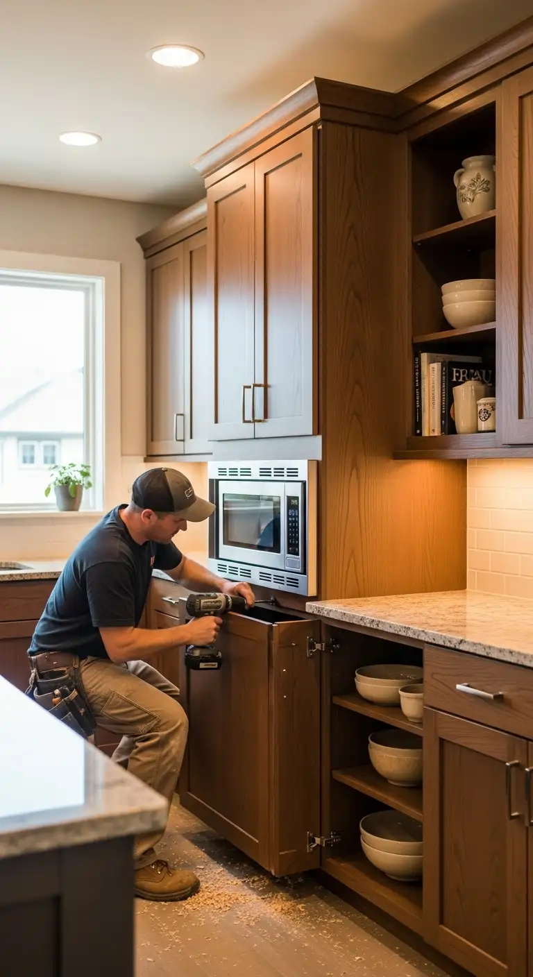 Integrated Microwave Cabinets