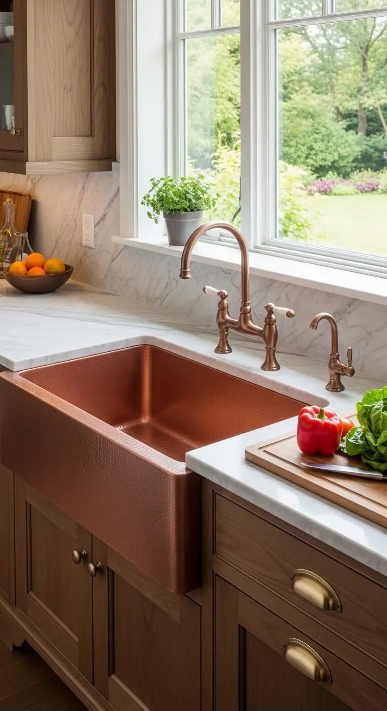 23. Copper Prep Sink
