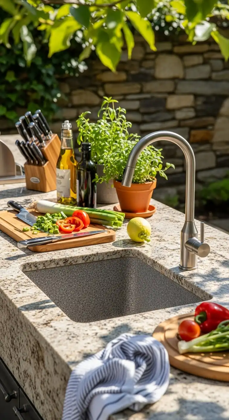 23. Granite Prep Sink