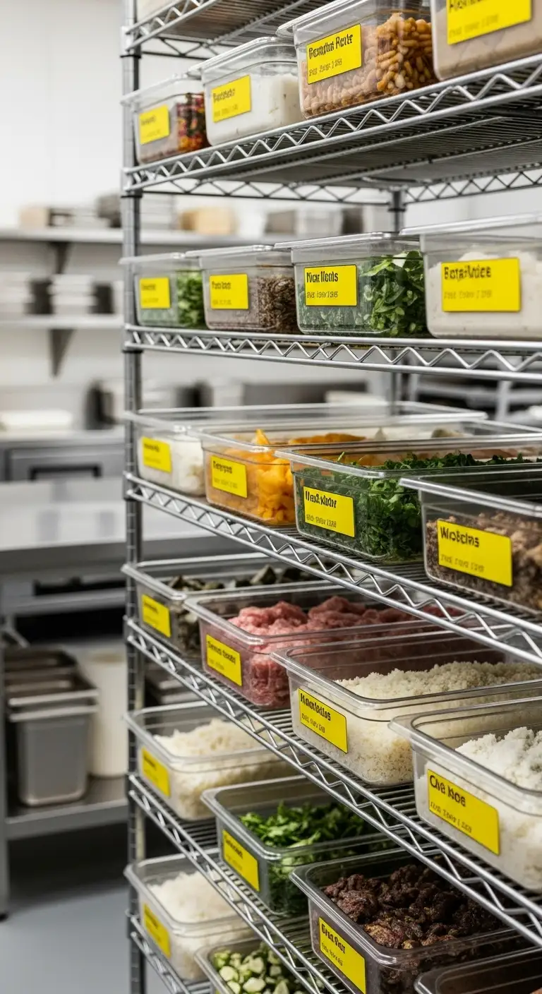 23. Label and Rotate Storage Trays