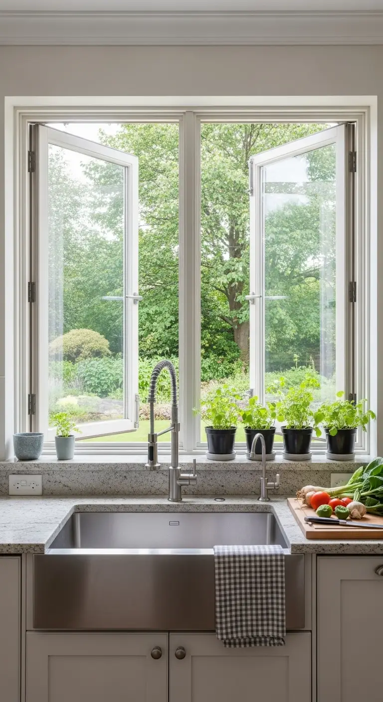 23. Pivot Window Above Sink