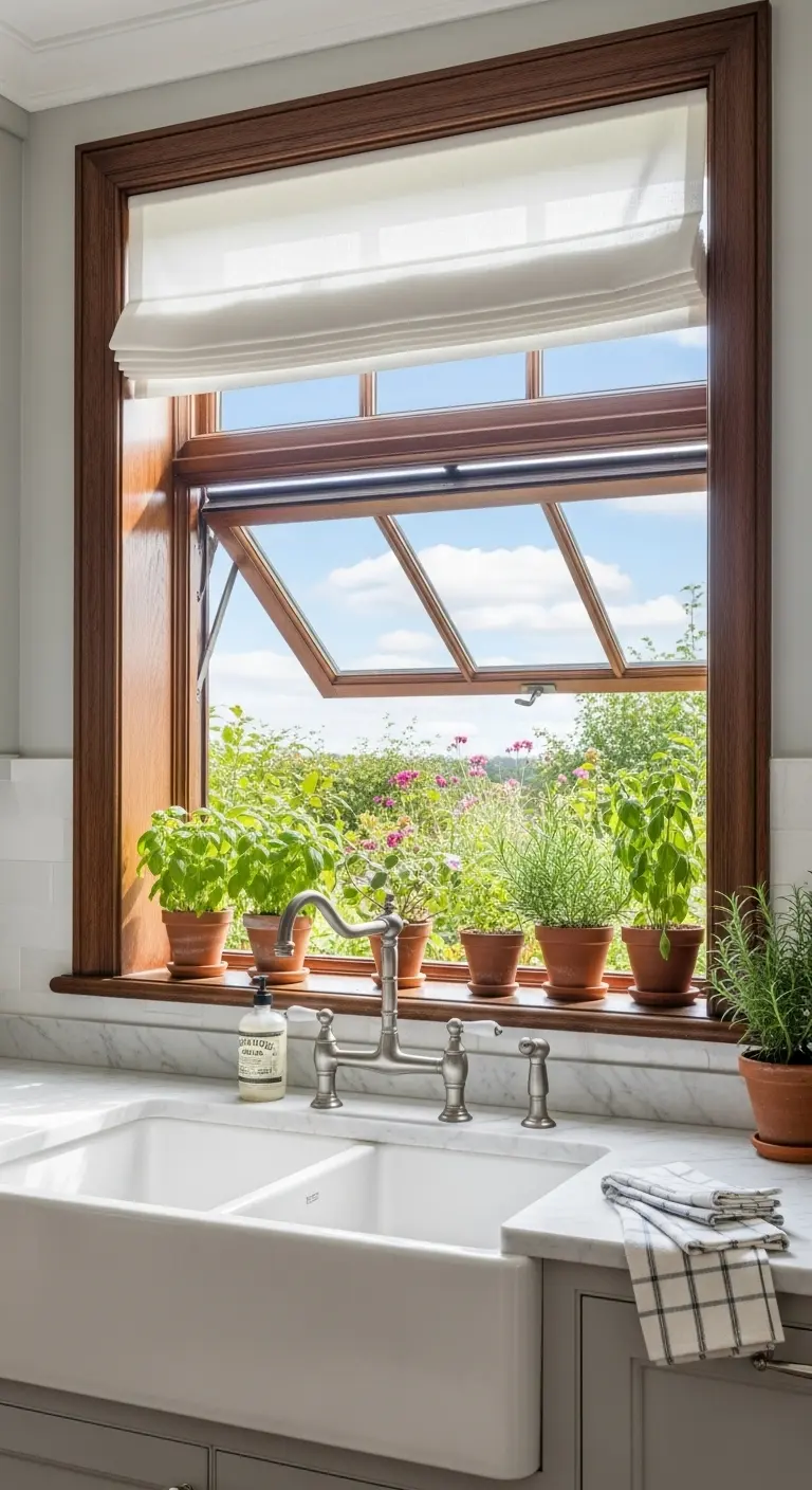 24. Picture Window with Awning Top