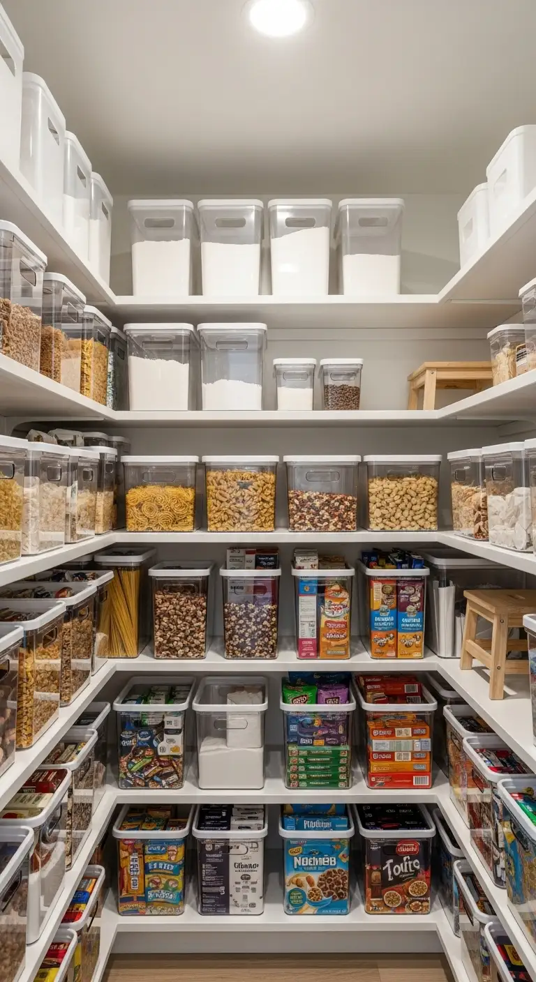 25. Clear Front Bins