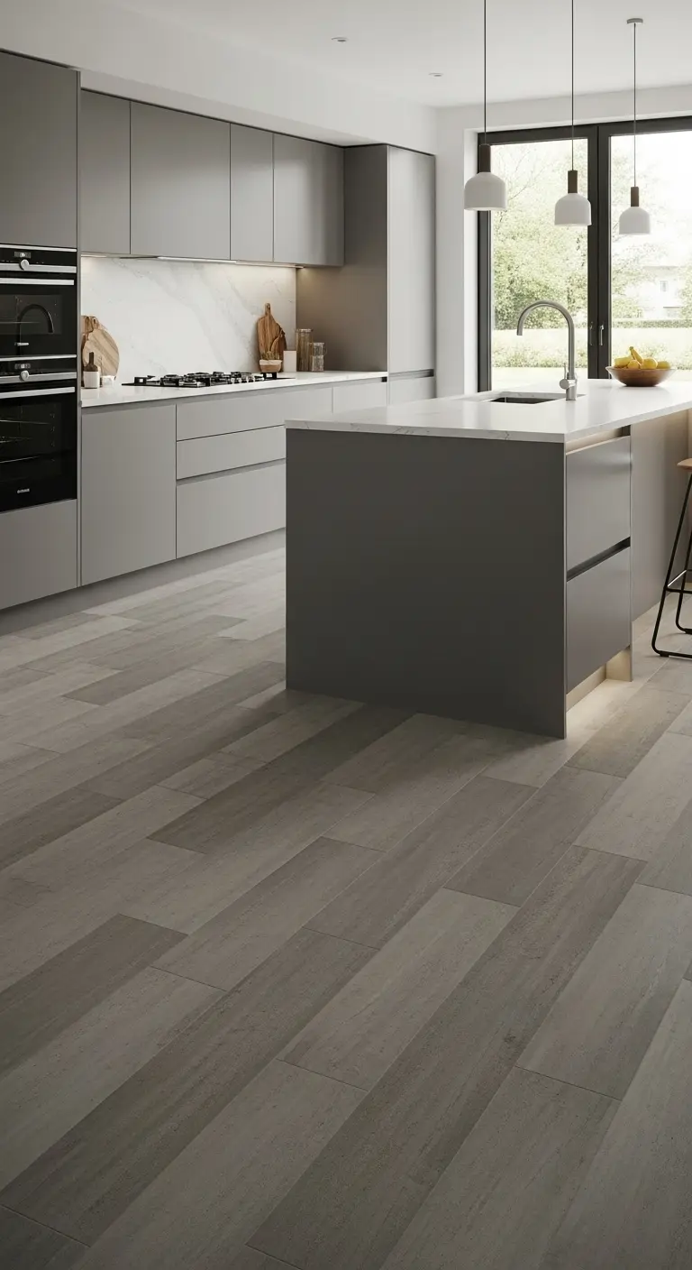 25. Graphite Grey Porcelain Planks