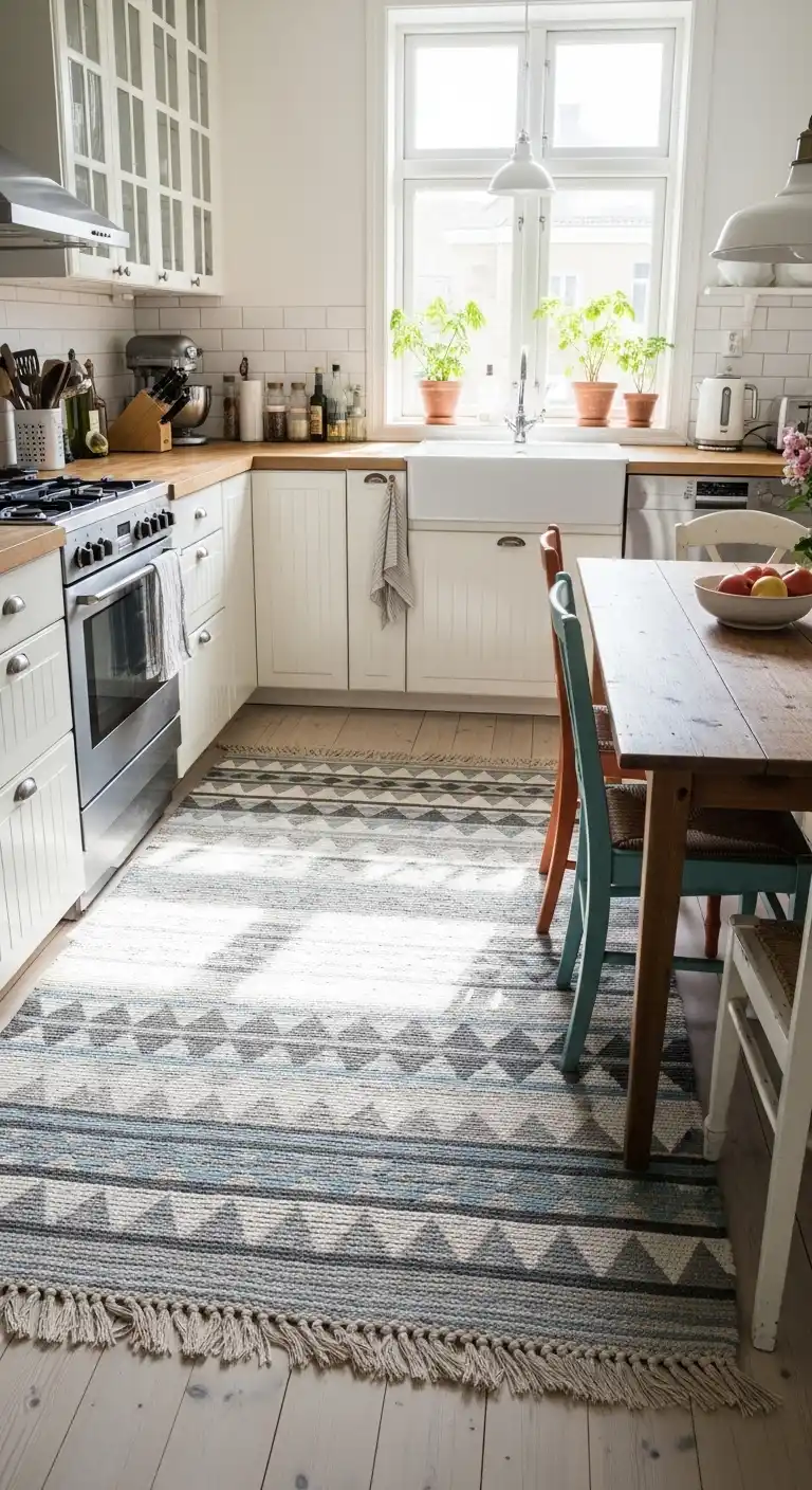 26. Scandinavian Kitchen Rugs