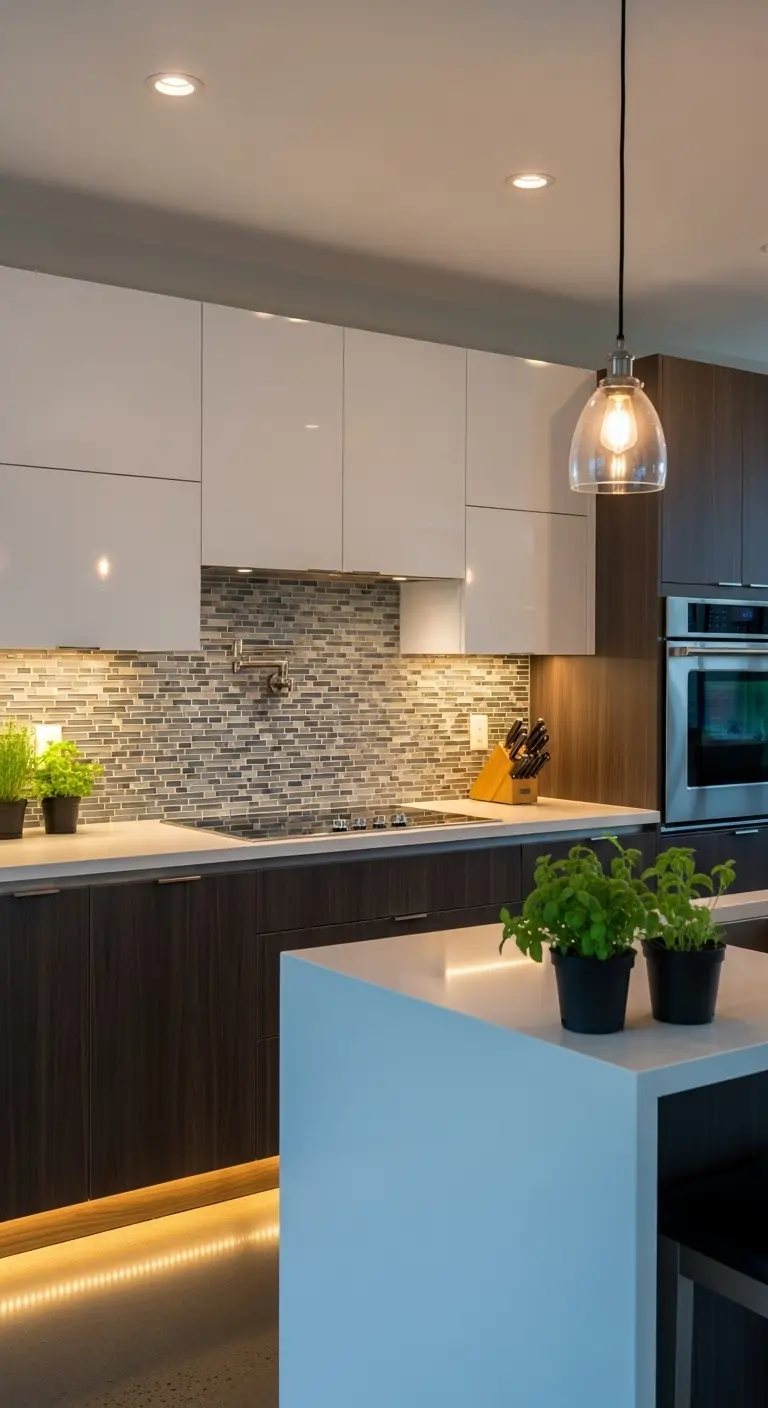 Under-Cabinet Lighting Cabinets