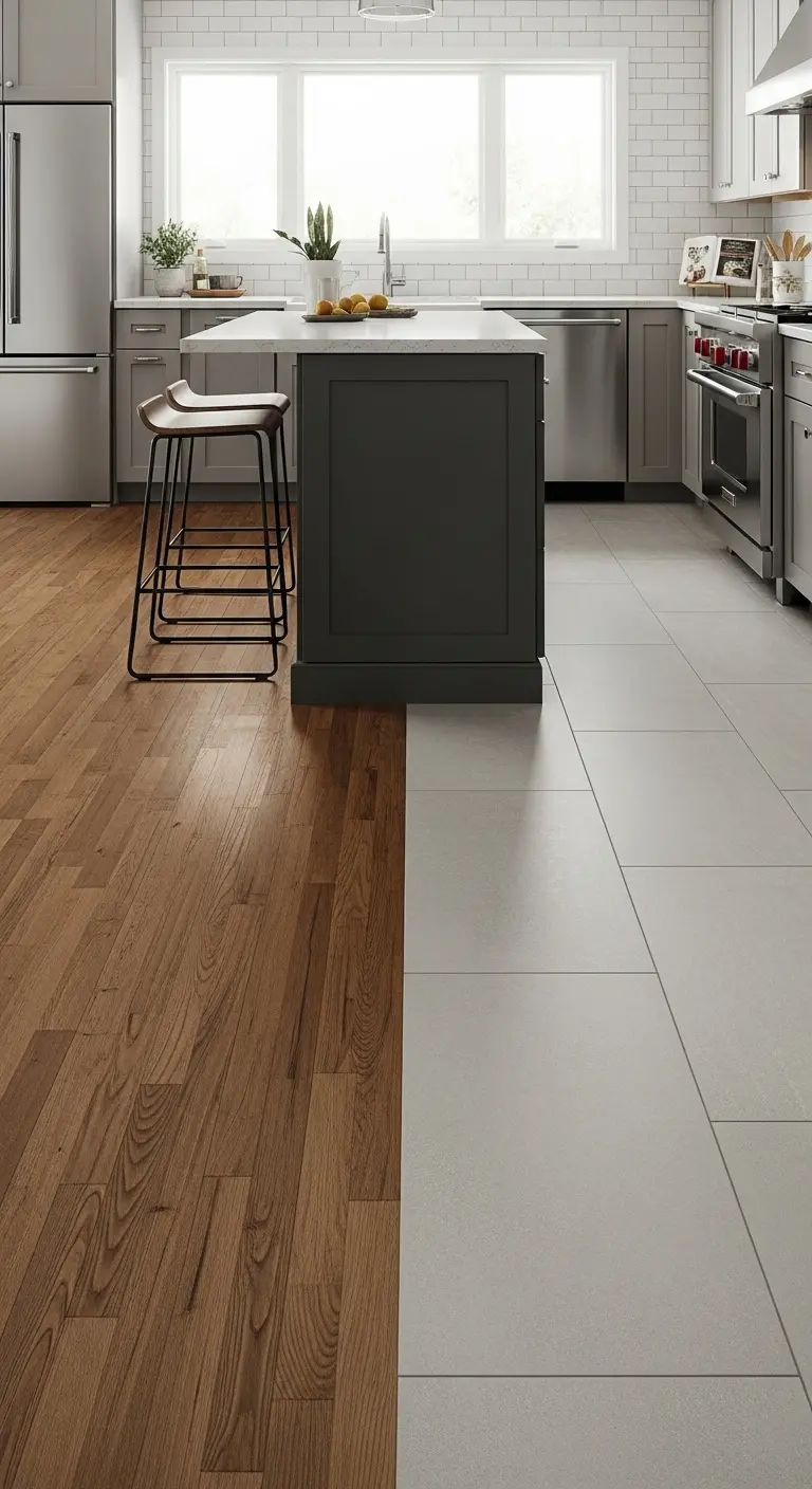 27. Matte Finish Wood or Tile