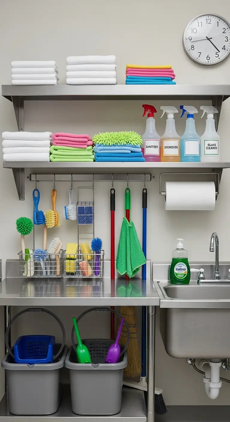 27. Optimize Cleaning Stations
