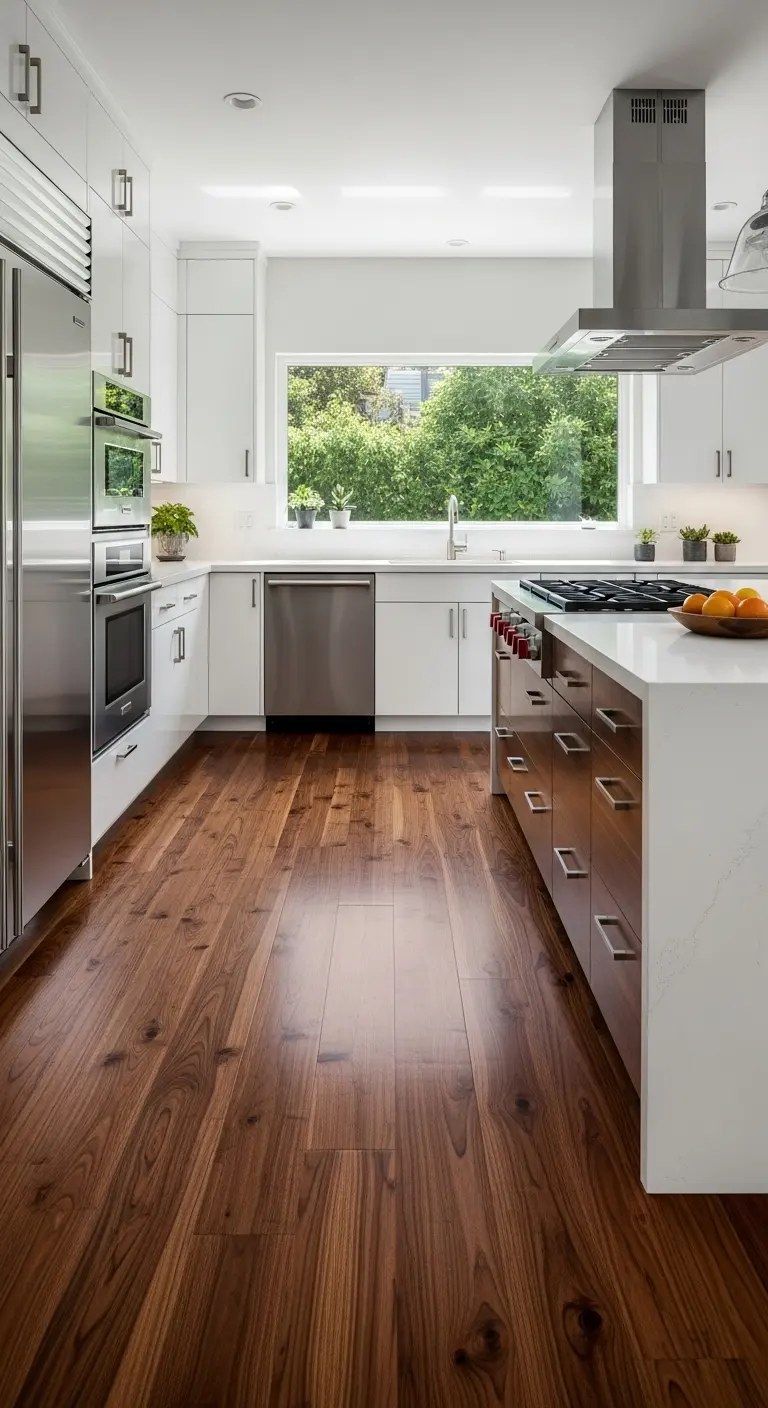 27. Walnut and White Combo