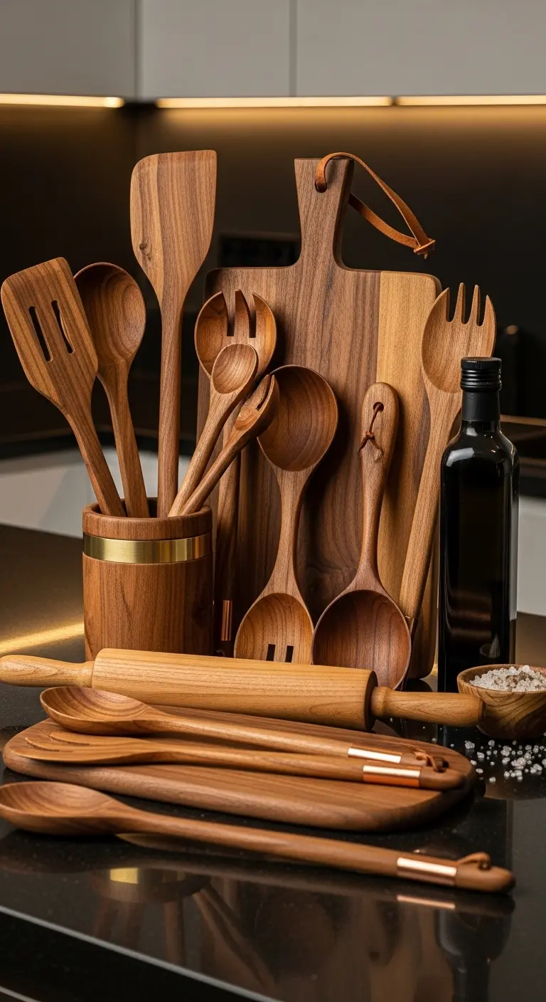 Handcrafted Wooden Utensils