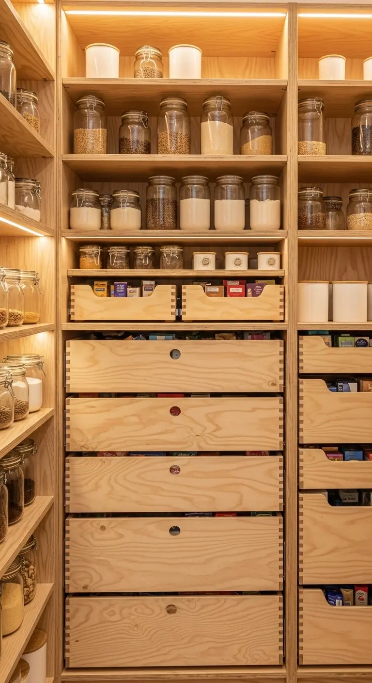 3. Add Pull-Out Drawers