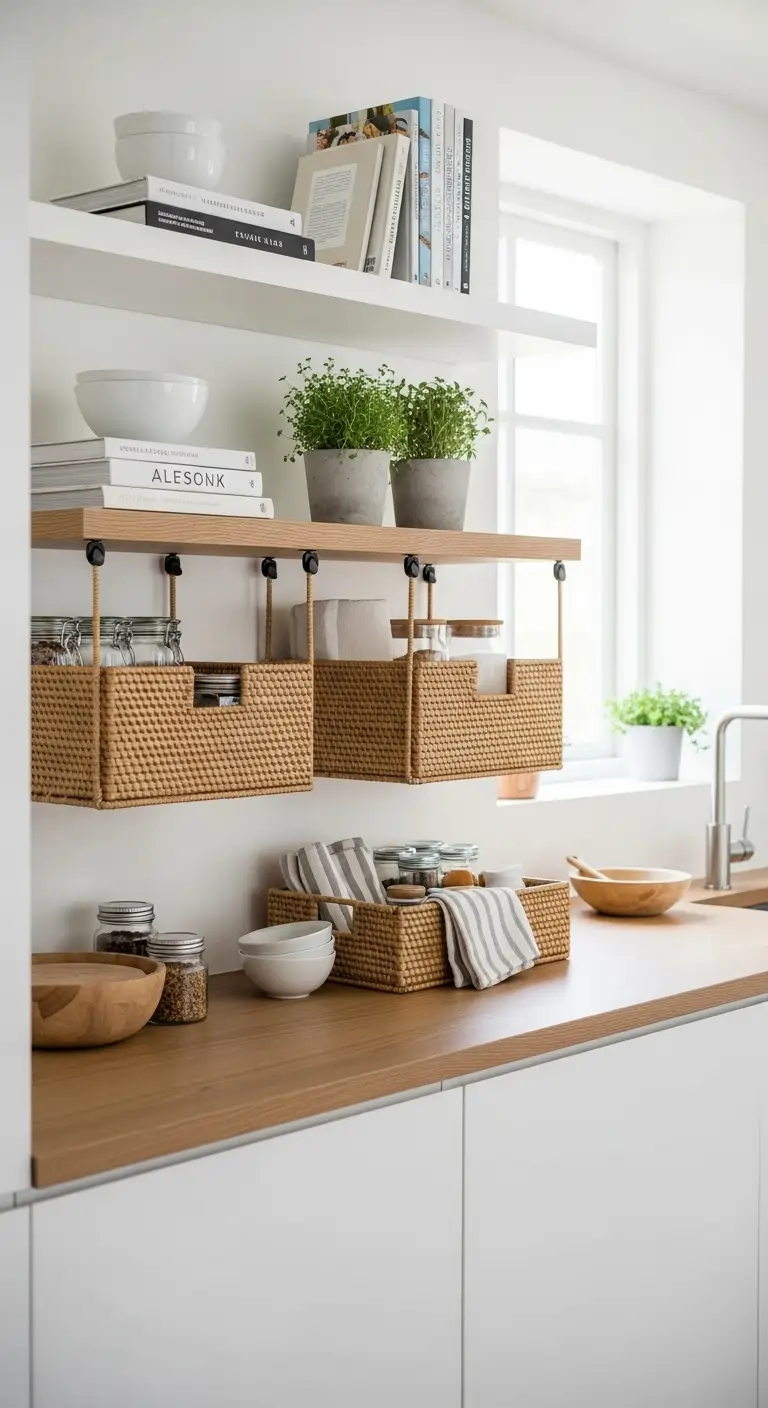 3. Implement Pull-Out Storage Drawers