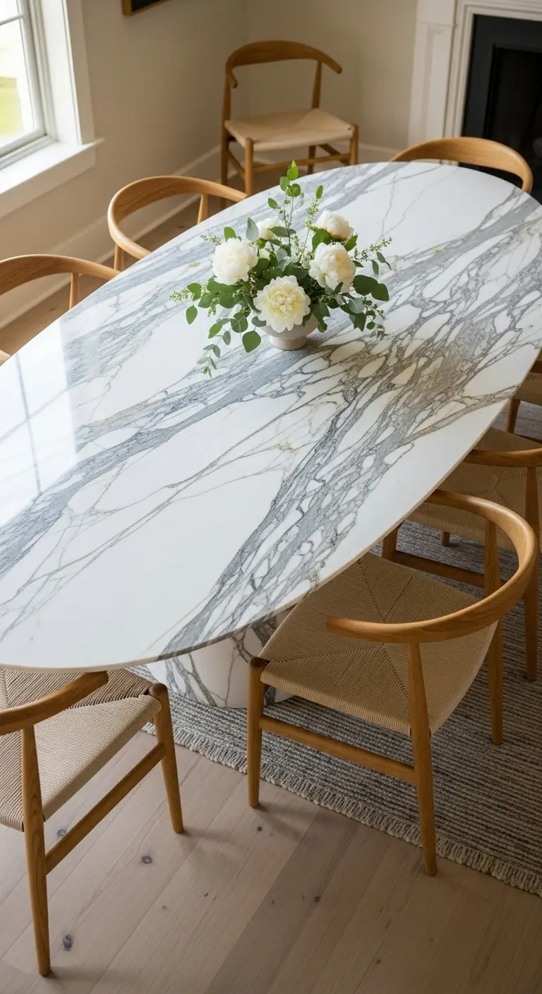 3. Oval Shape for Soft, Welcoming Vibes