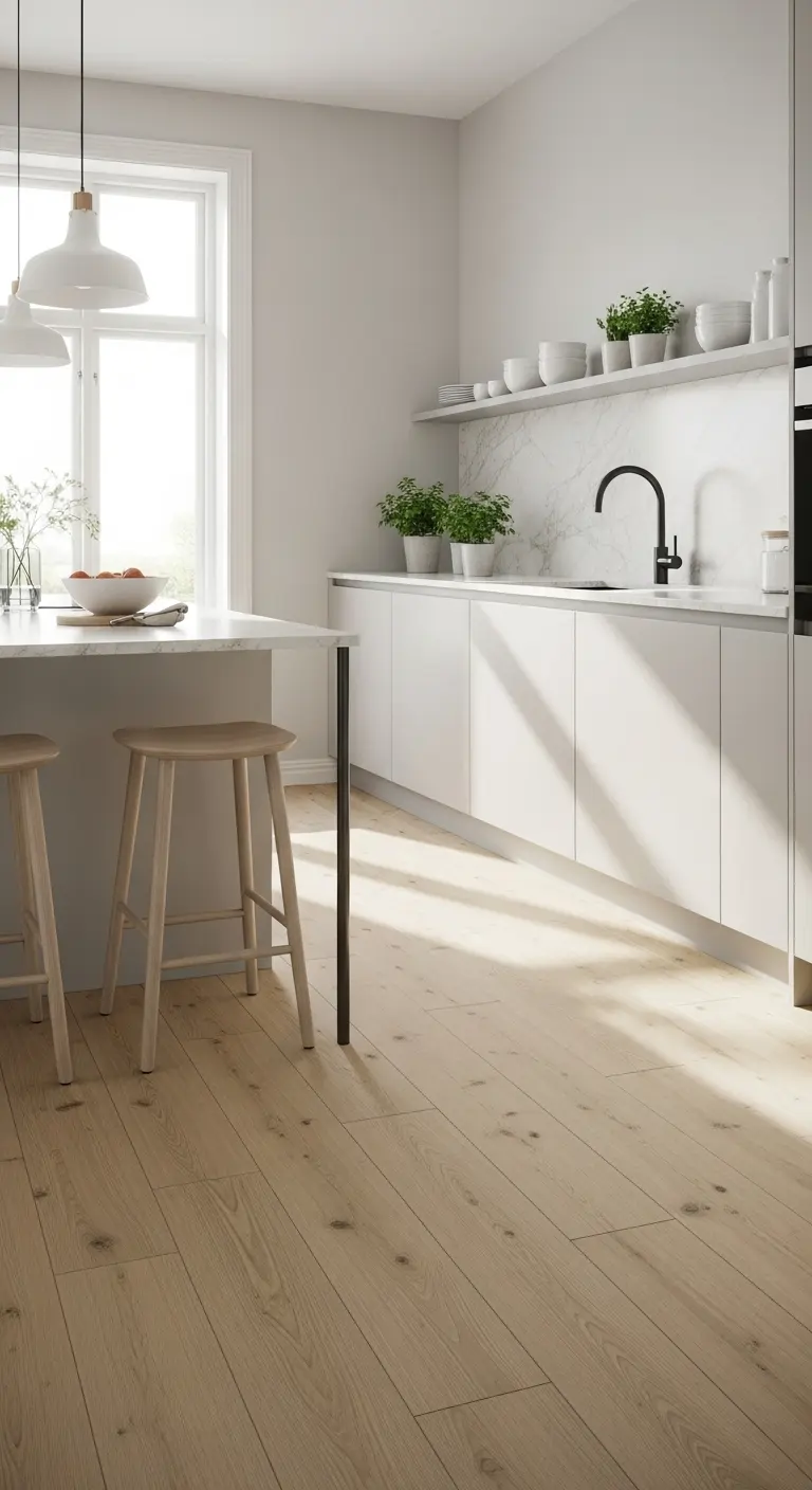 3. Scandinavian Lightwood Simplicity