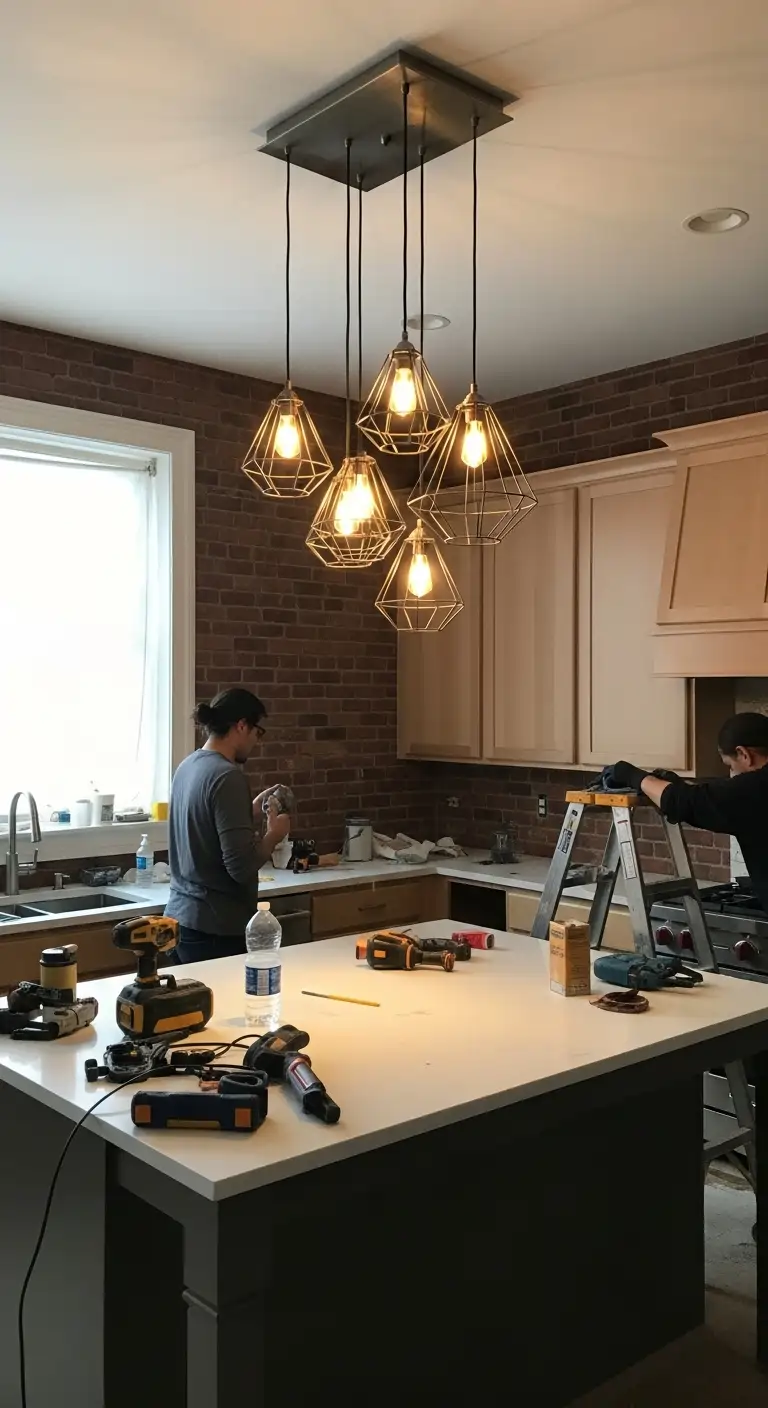 Add Statement Lighting Fixtures