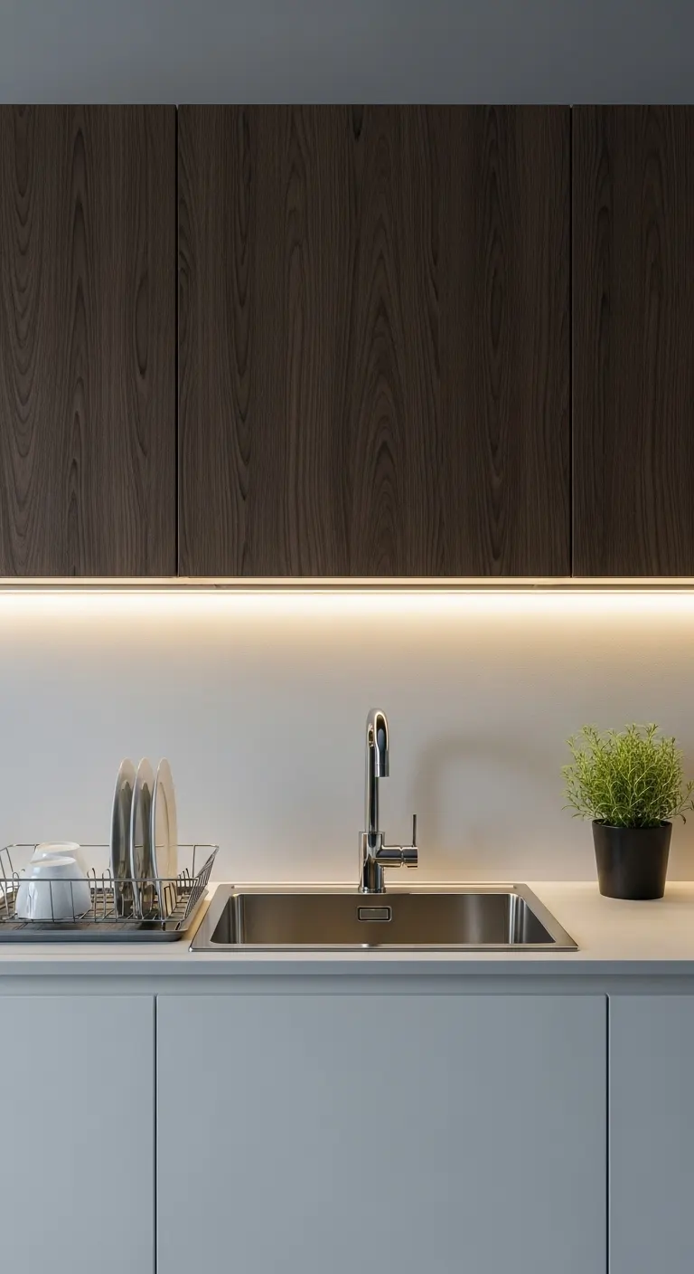 4. Add Under-Cabinet LED Lighting