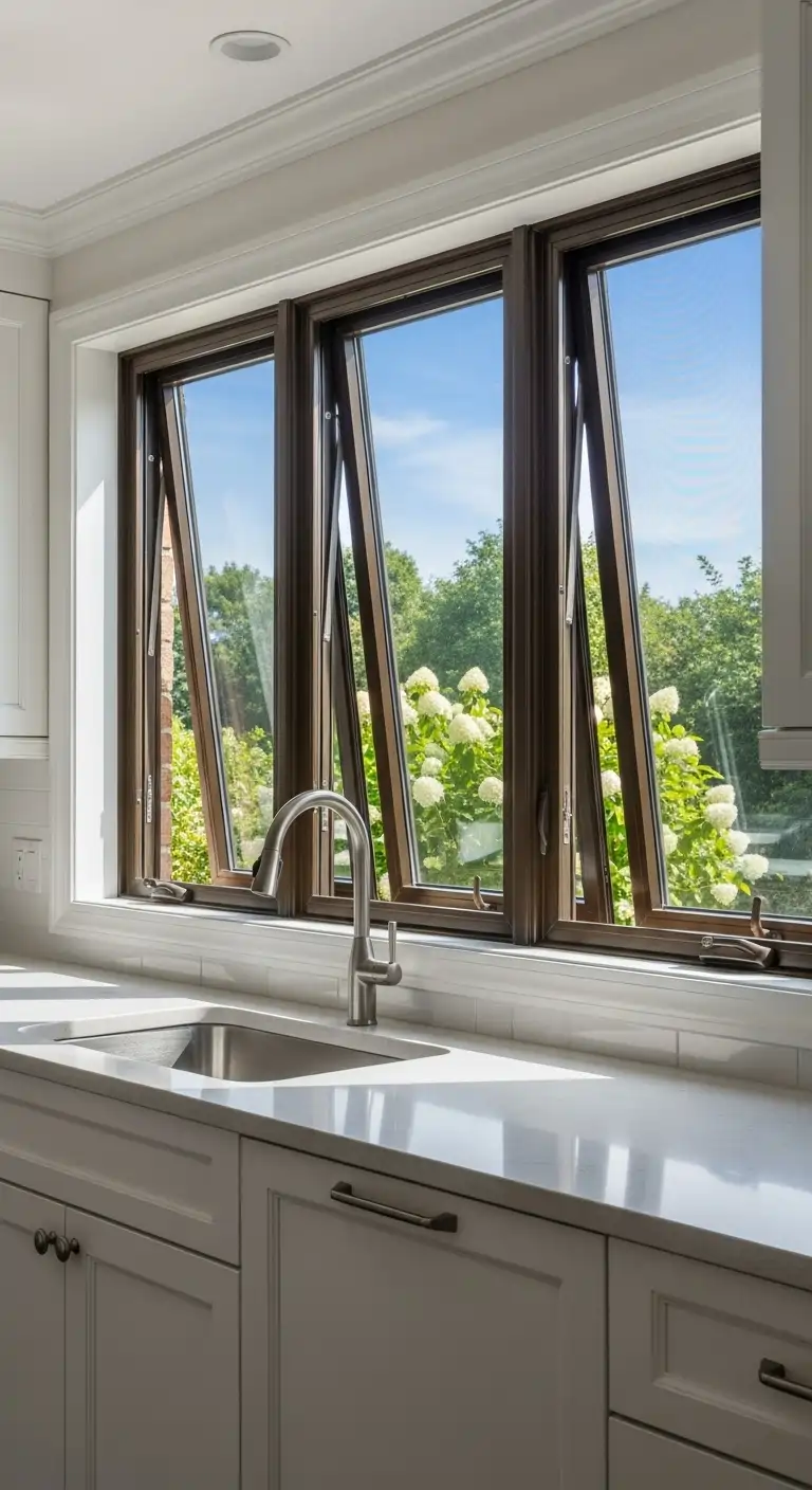 4. Awning Window Above the Sink
